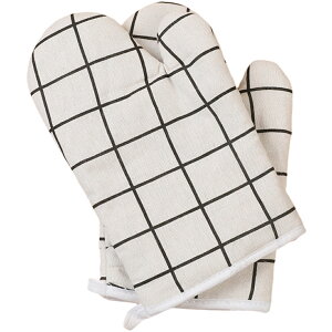 送料無料 鍋つかみ 片手用 ミトン グローブ 単品 キッチンミトン オーブンミトン 吊り下げループ付き 手袋 耐熱 シンプル かわいい おしゃれ 断熱 電子レンジ キッチン用品