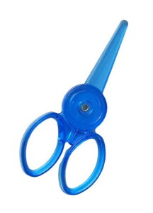 送料無料 子供用 ハサミ 安全はさみ プラスチック 子ども キッズ 右手用 ミニ 小さめ 携帯 文房具 工作 紙切り 学校 児童 かわいい 刃先が丸い こども