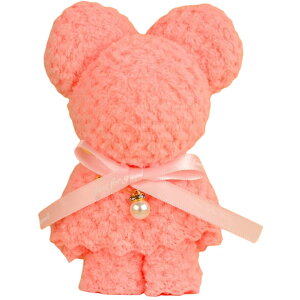 送料無料 ミニタオル タオルベア くま クマ タオルギフト お祝い プレゼント 誕生日 かわいい ふわふわ おしゃれ 贈り物 ギフト ハンドタオル プチギフト お返し