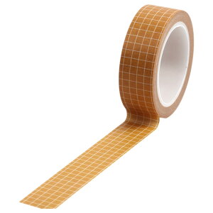 送料無料 マスキングテープ クラフト 和紙 紙 シール デコレーション ラッピング DIY 格子 チェック ギフト スクラップブッキング ラベル シンプル おしゃれ かわいい ノート スケジュール帳