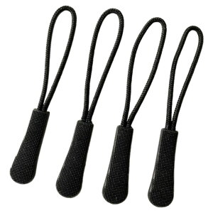 送料無料 ジッパータブ ジッパープル 10個セット 延長ファスナー 引き手 紐 ループ リュック ポーチ バッグ 財布 スライダー 持ち手 プルロープ バックアクセサリー おしゃれ かわいい レデ