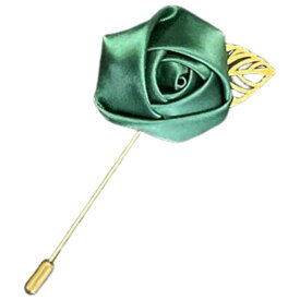 送料無料 ラペルピン スティックピン ピンブローチ 男女兼用 レディース メンズ ユニセックス アクセサリー 胸元 バラ ローズ コサージュ風 ワンポイント おしゃれ ファッション小物 入学式 卒業式 卒園式 パーティー 結婚式