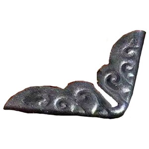 送料無料 コーナー金具 20個入り パーツ 角 縁 フチ エッジ クラフト材料 約14mm ハンドメイド 手芸 手帳 手帳型スマホケース カド 手作り おしゃれ かわいい アンティーク調 レトロ感 クラシ