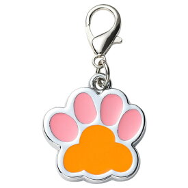 送料無料 首輪用チャーム ペット用品 アクセサリー 肉球 首輪アクセサリー 犬用 猫用 おしゃれ かわいい ワンポイント チャームタグ ペットペンダント ペンダントトップ 迷子札 ネームタグ ドッグ イヌ いぬ ネコ ねこ キャット