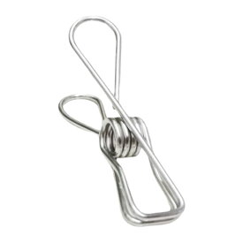 送料無料 洗濯バサミ 洗濯ばさみ 20個セット ステンレス ピンチ ワイヤークリップ 洗濯用品 物干し 挟み シンプル ベーシック 定番 袋止め 袋とじ 書類 メモ 文房具 生活雑貨 日用品雑貨