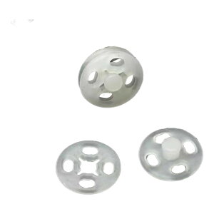 送料無料 スナップボタン 10組セット 10ペア 手縫い 縫い付け式 ボタン 留め具 パーツ 薄型 手芸 DIY ハンドメイド