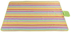 送料無料 レジャーシート ピクニックシート ビーチマット コンパクト 折りたたみ式 防水 アウトドア チェック ストライプ おしゃれ 遠足 海水浴 バーベキュー 花見