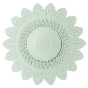 送料無料 排水口カバー キッチン 台所 流し シンク 詰まり防止 水回り用品 ワンプッシュ 止水蓋 止水栓 ヘアキャッチャー 浴室 お風呂 ゴミ受け 髪詰まり防止 ひまわり