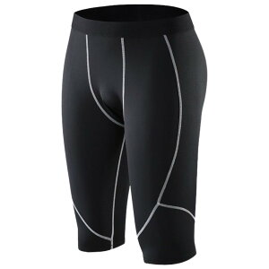 送料無料 フィットネスパンツ コンプレッションパンツ スポーツタイツ レギンス 七分丈 メンズ レディース 男女兼用 大きいサイズ フィットネスウェア ボトムス スパッツ ハーフパンツ ス