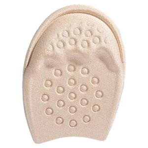 送料無料 インソール ハーフサイズ 1ペア 計2枚 ハーフインソール つま先用 レディース メンズ 男女兼用 中敷き つま先クッション つま先パッド シンプル クッション ソフト 衝撃吸収 保護