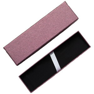 送料無料 ボールペン用ギフトボックス ラッピング用品 長方形 ブラック ブルー レッド シンプル 万年筆