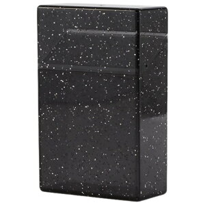 送料無料 シガレットケース 20本収納 タバコケース たばこケース 煙草ケース 煙草入れ ラメ キラキラ クリア 透明 中が見える 持ち運び 便利 携帯 高級感 おしゃれ きらきら ブラック 黒 ピン