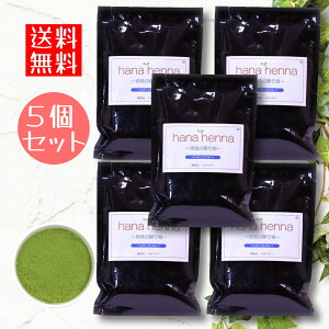 ハナヘナhana henna ヘナ インディゴ 100g×5個(500g) ブルー / 白髪染め 白髪染 白髪 染髪 ヘアカラー ヘナカラー ヘア カラー ヘナパウダー トリートメントヘアカラー 白髪隠し ノンジアミン 無