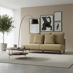 【クーポンで12%オフ10/27まで】【送料無料】【ソファ】3Pソファ 3人掛け コーデュロイ 布製 ファブリック おしゃれ カジュアル 北欧 モダン sofa 3Pソファ コーデュロイソファ ブランツ ベー