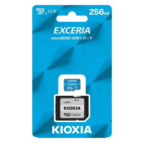 �}�C�N��SD�J�[�h 256GB microSDXC EXCERIA KIOXIA �L�I�N�V�A CLASS10 UHS-I U1 R:100MB/s SD�A�_�v�^�t ���{��p�b�P�[�W KEMC-A256G �@�@�y4582563856516�z