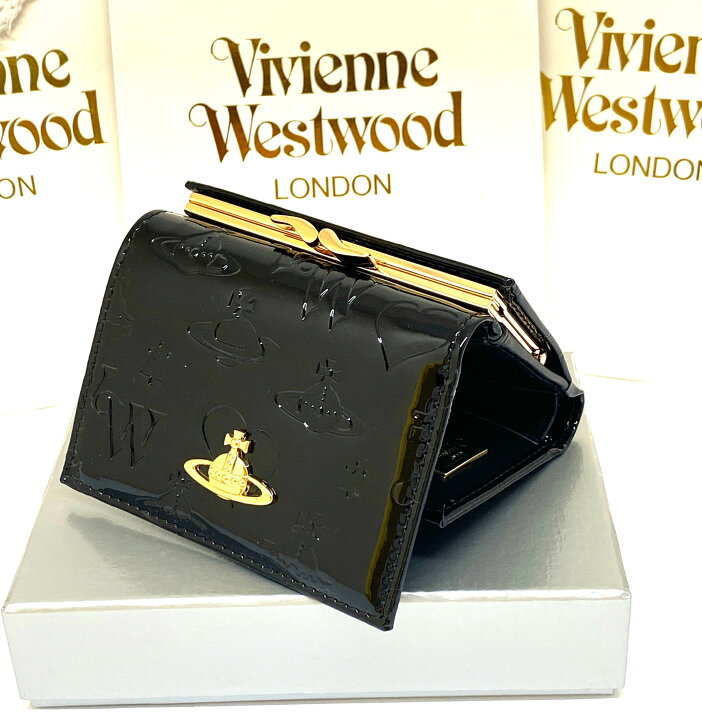 楽天市場】ヴィヴィアン ウエストウッド 三つ折り財布 エナメル  