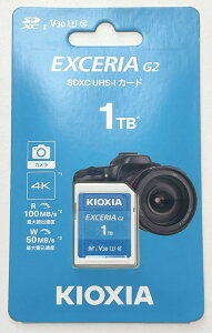 KIOXIA KSDU-B001T SD�J�[�h EXCERIA G2 1TB�y4582563857278�z