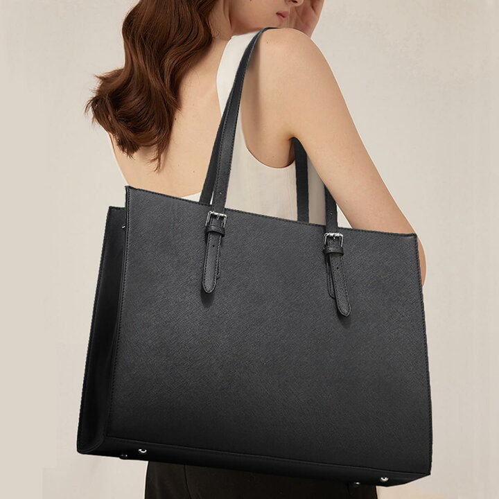 楽天市場 楽天ランキング１位獲得 リクルートバッグ ビジネスバッグ レディース 就活 大容量 軽量 3way トートバッグ Pc 大きめ ビジネス 大学生 縦 横 ファスナー付き かわいい 通勤 撥水 ノートpc 学生 薄い おしゃれ 肩掛け 軽い 2way ショルダー 仕切り 防水