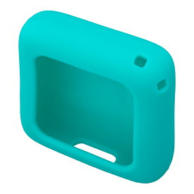 まもサーチ3専用ソフトカバー ターコイズ 子供を見守り 迷子防止 GPS 防水防塵 スマートトラッカー +Style