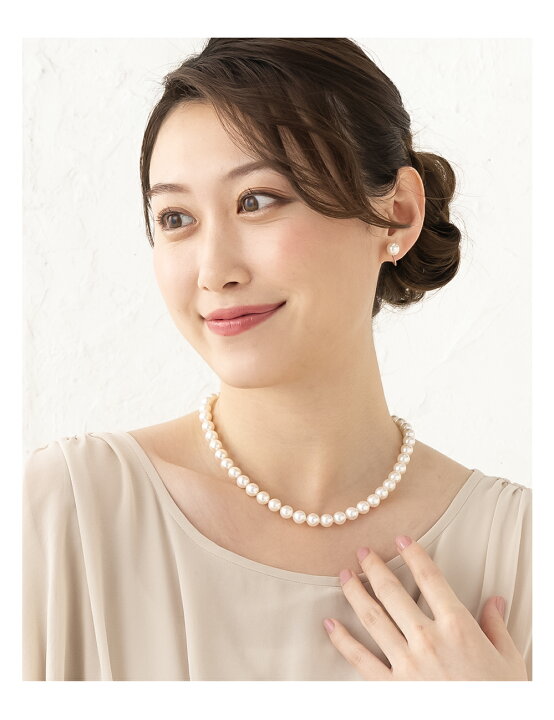 楽天市場】更にクーポン値引 真珠 ネックレス パール パールネックレス  