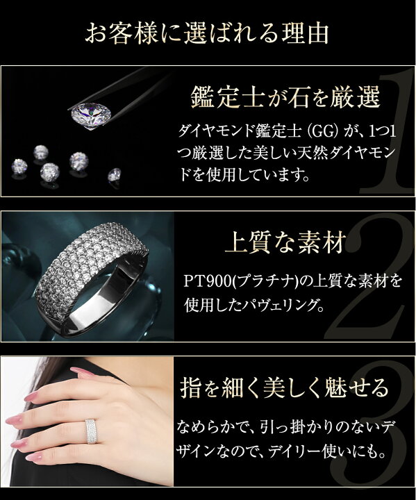 楽天市場】指輪 レディース リング ダイヤモンド プラチナ 2カラット 