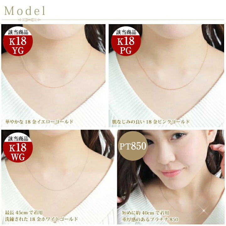 楽天市場】チェーン ネックレス チェーンネックレス あずきチェーン  