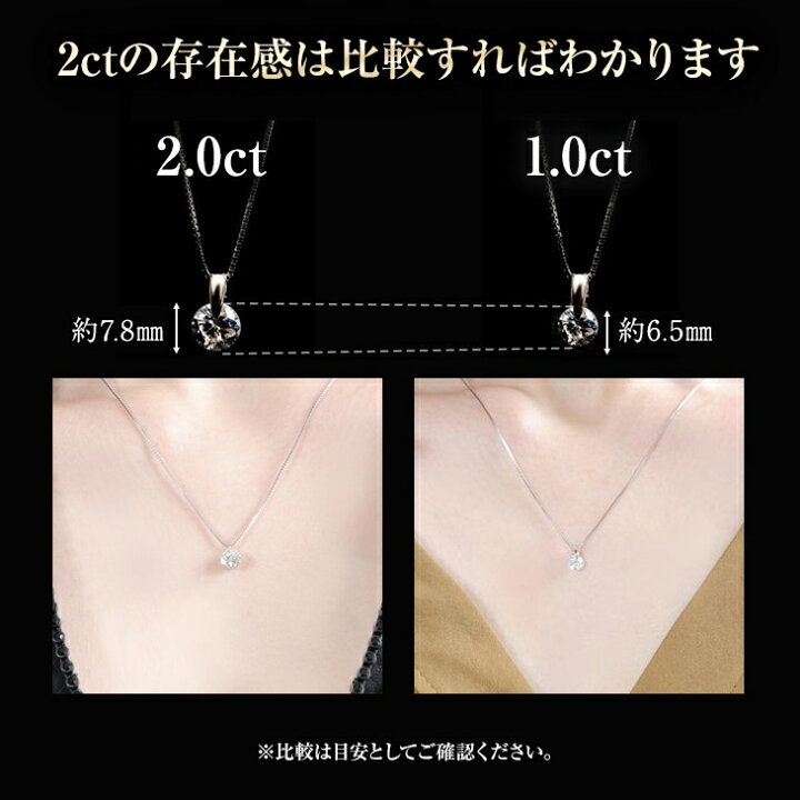 楽天市場】更にクーポン値引 ダイヤモンド ネックレス レディース 一粒 