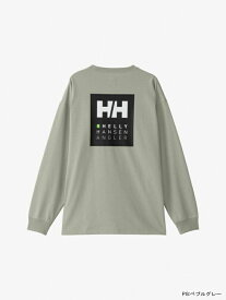 ヘリーハンセン ロングスリーブHHアングラーロゴティー (HH32406) L/S HHAngler Logo Tee HELLY HANSEN(メンズ/レディース) 【2024春夏】*送料無料*【後払い決済不可】*