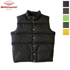 バテンウェア バテンダウンベスト V.2 (OUT-011) Batten-Down Vest V.2 Battenwear(メンズ) *送料無料*【後払い決済不可】【ポイント10倍】期間限定 4/22 20:00～5/1 1:59