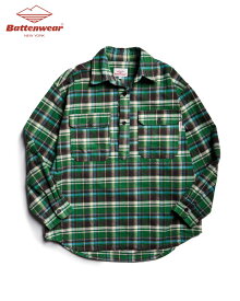 バテンウェア ランバージャックプルオーバー (SHI-021-18-GBP) Lumberjack Pullover V.2 Battenwear(メンズ) *送料無料*【後払い決済不可】【ポイント10倍】期間限定 7/11 21:00〜7/19 1:59