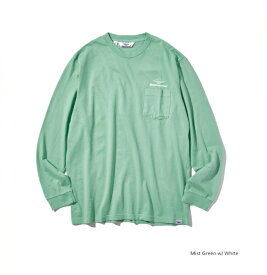 バテンウェア チーム 長袖ポケットTシャツ (TEE-021-26) Team L/S Pocket Tee Battenwear(メンズ) 【2024春夏】*送料無料*【後払い決済不可】*