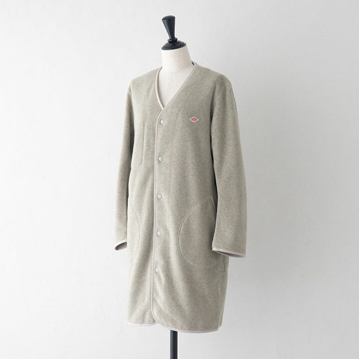 楽天市場】ダントン フリース カラーレスコート (JD-8992) FLEECE 