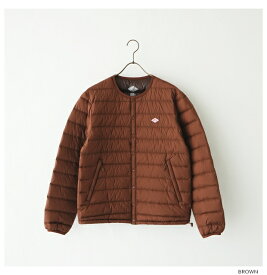 ダントン インナーダウンクルージャケット (DT-A0025 NNF) NYLON TAFFETA INNER DOWN CREWNECK JACKET DANTON(メンズ) *送料無料*【後払い決済不可】*