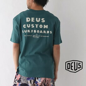 デウスエクスマキナ 半袖プリントTシャツ (DMP231785A) DEUS EX MACHINA(メンズ)*送料無料*【後払い決済不可】【ポイント10倍】期間限定 4/22 20:00～5/1 1:59