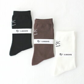 イルビゾンテ ソックス (54192309780) BASIC CREWNECK SOCKS IL BISONTE(ソックス) *メール便可* 【後払い決済不可】*