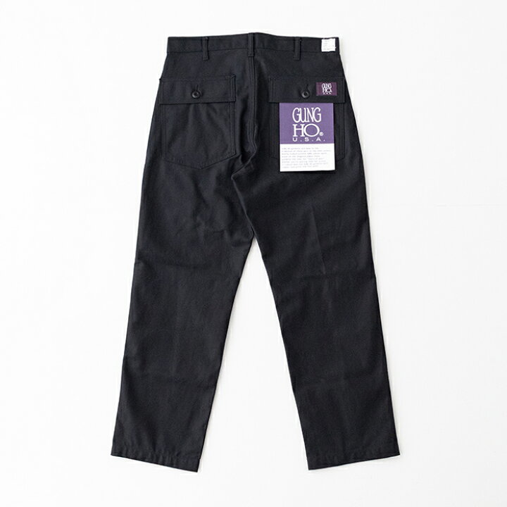 楽天市場】ガンホー 4POCKETS FATIGUE TROUSER (GH25S004B) GUNG HO 