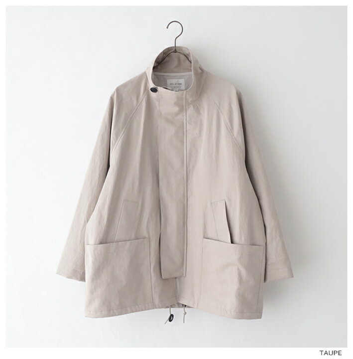 楽天市場】スティルバイハンド スタンドカラーコートハーフコート  