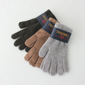 ツイードミル メンズ ウールグローブ (WB-513) 2Ply Mens Plain Gloves TWEEDMILL(小物) *メール便可*【後払い決済不可】【ポイント10倍】期間限定 6/4 20:00～6/11 1:59