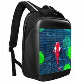 LEDバックパック LEDディスプレイバッグ ビジネスリュック ドット絵 宣伝グッズ リュック キャリーバッグ カバン コスプレ 仮装 ディスプレイ パーティー レディース メンズ