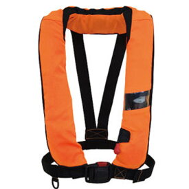 救命胴衣 ライフジャケット TK-2720 自動膨張式 オレンジ 作業用 国土交通省型式承認 高階 コTD