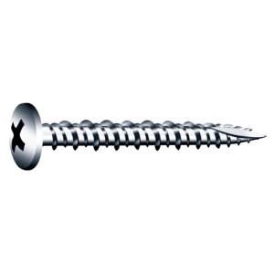 サイディング金具止め 樋受け用ねじ SDピンポイントビス トラスハイローカット付 THC32RS 500本 3.8×32 R.シルバー yamahiro アMD