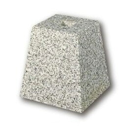 石材 御影石 603 柱石 角型 貫通穴タイプ 7寸 210×286×270 WI-70 中国産 荷受リフト必須 建築用壁材 床材 ドリーム壁材 アミ 代引不可 個人宅配送不可