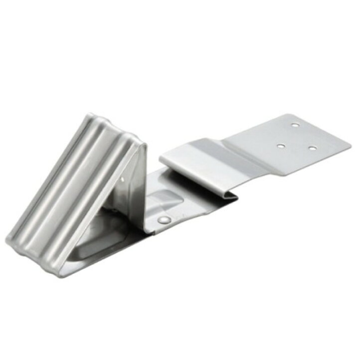 楽天市場 雪止金具 平葺用 At アングルライン 横葺 304ステン 生地 先付け 屋根 降雪 雪止め 北別 スワロー 代引不可 プラスワイズ建築店