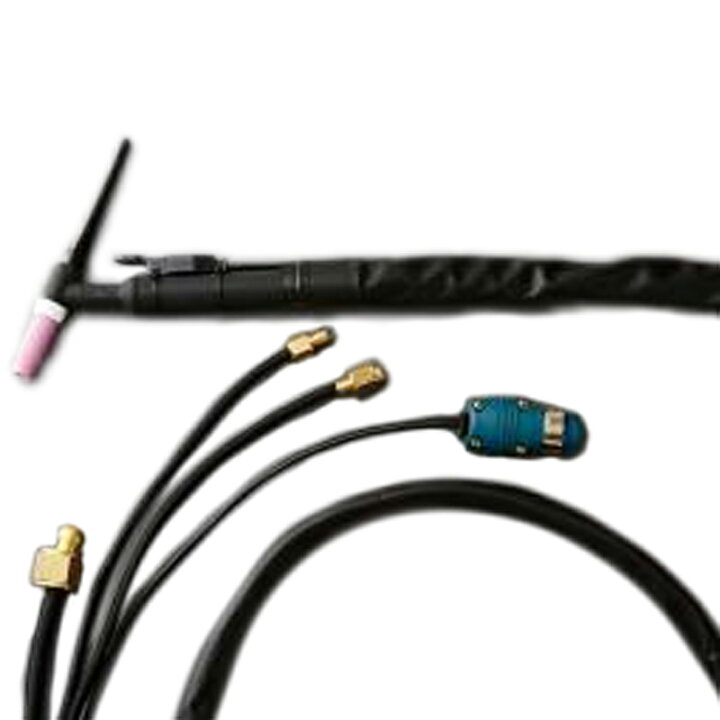 楽天市場】TIGトーチ 300A 水冷トーチ WPDD-18-8M 88174 デジタル溶接 