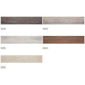 床 塩ビ タイル DeKoRika デコリカ 19枚入 5色 カラー選択 3x184x950 床材 フローリング 水に強い 全b 代引不可