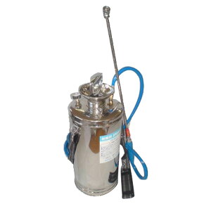 ステンレス製 手動式 H-6C 省力型 噴霧器 スプレー 6L 缶 シバ D