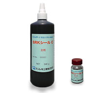 道路ひび割れ補修材 SRK シールC 360g 6本入 主剤+副材 常温 舗装 ゴム系アスファルト乳剤 シンレキ工業 …