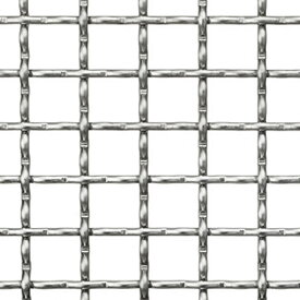 ステンレスクリンプ金網フェンス カット品 幅1m 長さ1mから 線径1.9 網目20 防獣 太陽光発電 農業用 光洋金網 代引不可