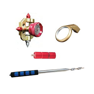 マイクロプリズム 0.5インチ MCP-0.5F&RAT-2000set フルセット 1-301-SA 高所 測量 北別 STS AL 代引不可