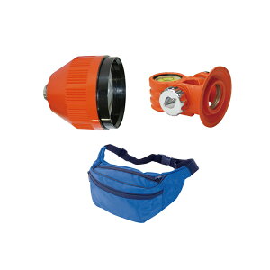 ピンボールプリズムユニット ポケQ 2.5インチ Bセット 1-144-1B プリズム定数 +-0mm 測量 北別 STS AL 代引不可